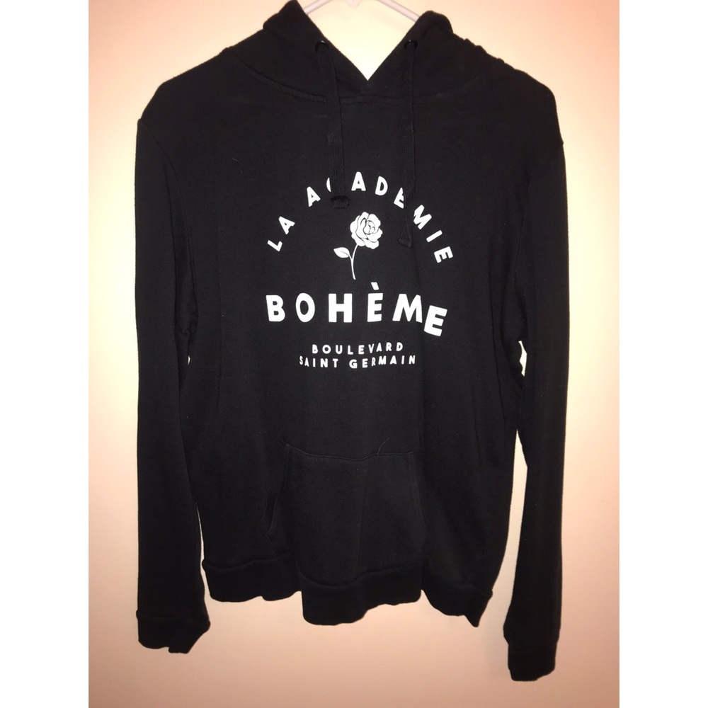Black hoodie